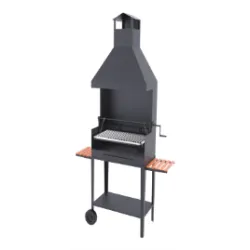 Barbacoa de Carbón y Leña 60 cm -  Con elevador BV75